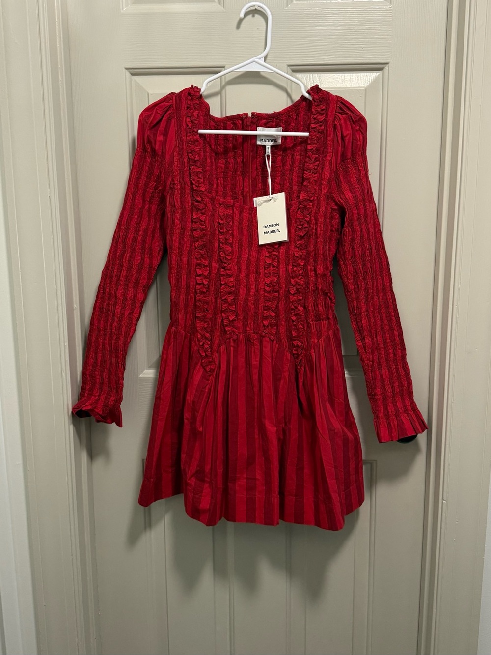 Damson Madder Raphaela Ruffle Dress - Picture 2 of 5